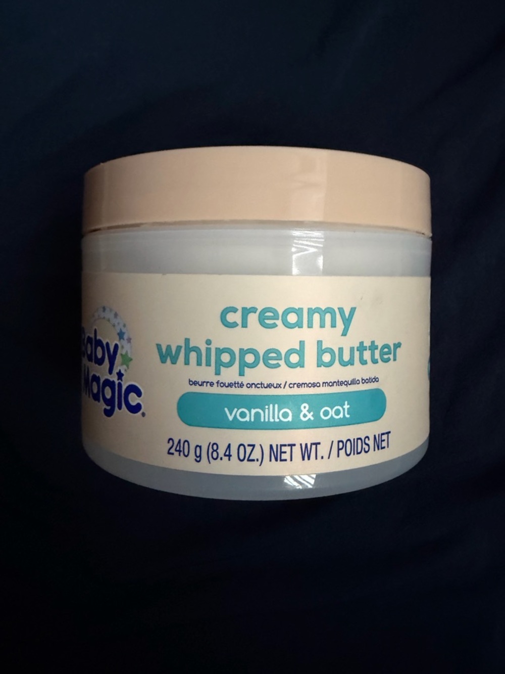 (1) Baby Magic Creamy Whipped Butter - Vanilla & Oat -Hypoallergenic, Non-greasy